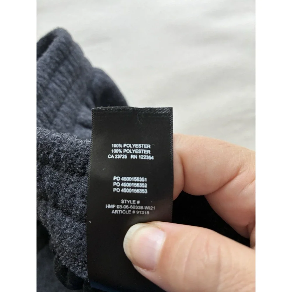 tna aritzia Pull On Fleece Sweatpants XS Charcoal Grey Lounge